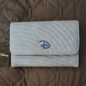 Disney Quilted Wallet in Light Blue
